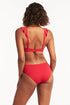Sea Level Essentials Frill Bra Top
